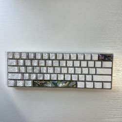 Custom White Highground Keyboard