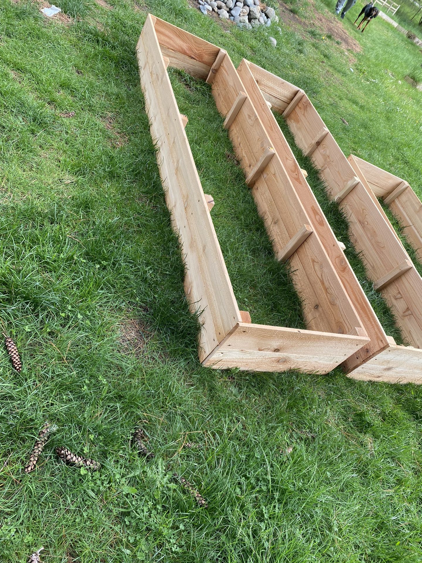 2x8 Ft Cedar Garden Box Planters $60 Each