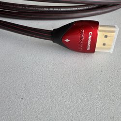 2 Each - Audioquest Cinnamon 4K+HDR HDMI Cable 3M