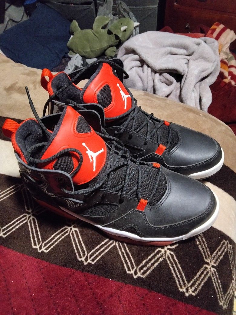 Black And Red Jordans