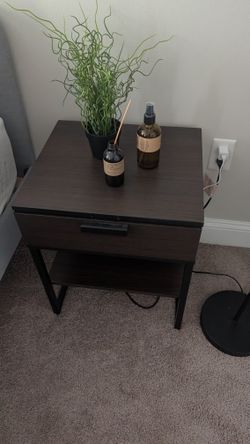 Dark Wooden Night Stand