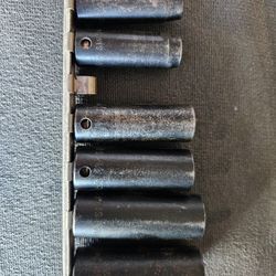Snap On 3/8  Deep Impact Sockets