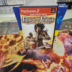 Prince of Persia: The Two Thrones Complete PS2 Tested