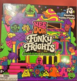 Needoh funky frights squish calendar