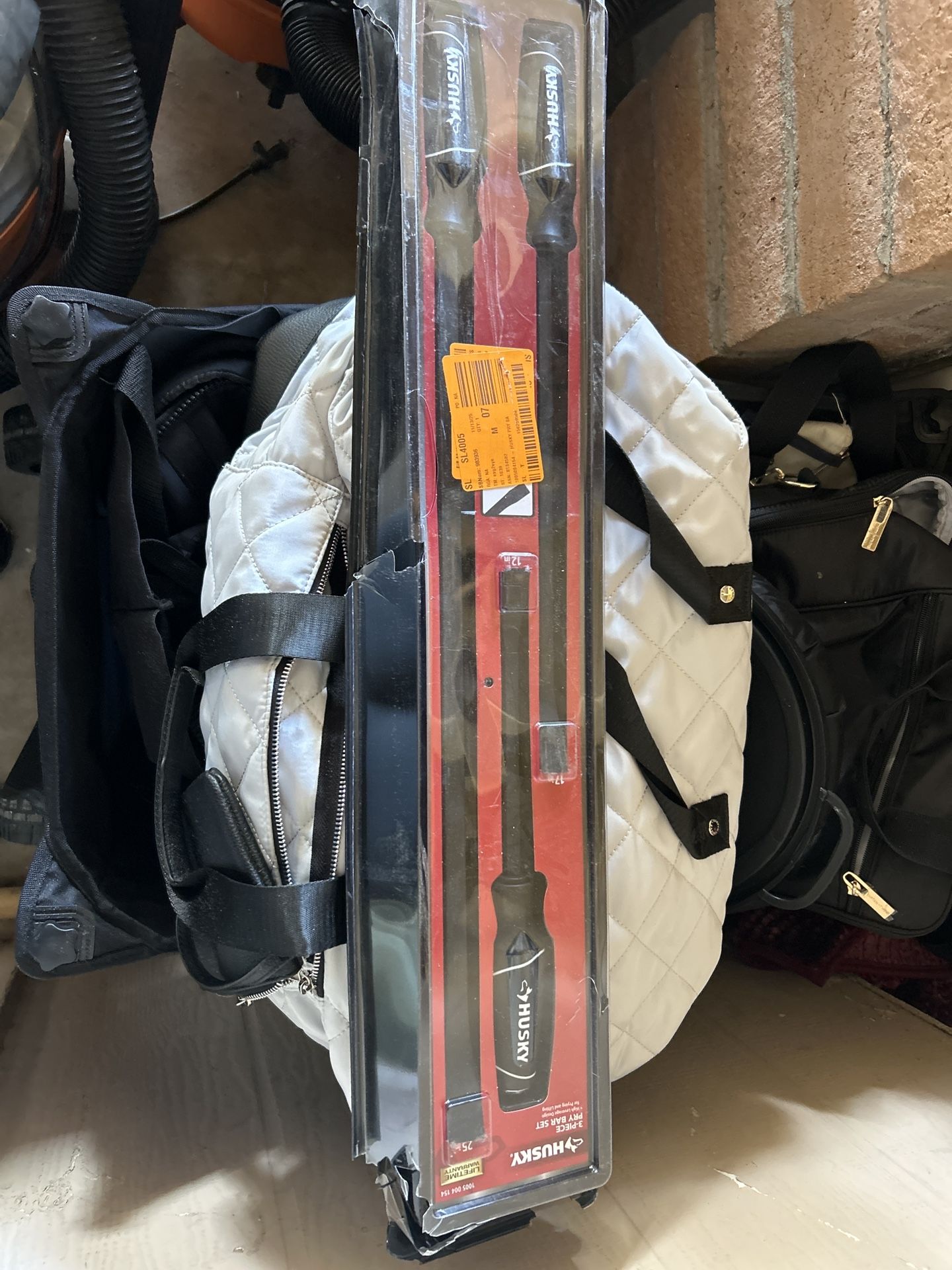 Husky 3-piece Pry Bar Set