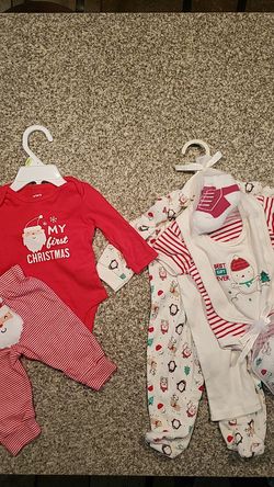 Baby's First Christmas Outfit sets