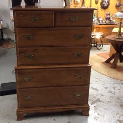 Six Drawer Chest Of Drawers By Heywood Wakefield For Sale 