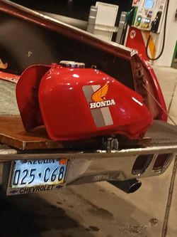 1985 Honda 500cc Ascot Gas Tank 