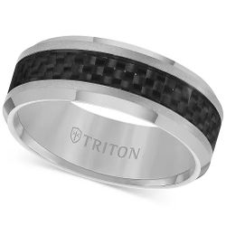 Triton Tungsten Carbide Wedding Band 8mm 