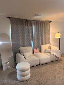 White couch