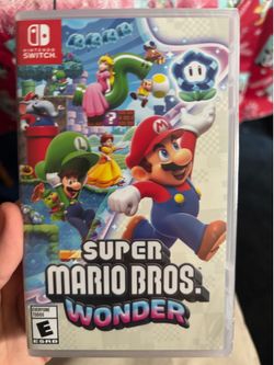 Super Mario Bros. Wonder Nintendo Switch Brand New Sealed