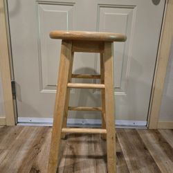Wood Kitchen Stool