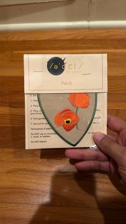 Poppy Flower Patch And Beeds 