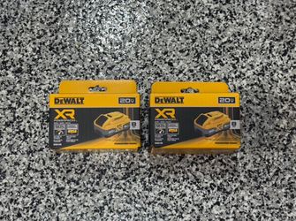 🔋 DEWALT 20V MAX XR POWER-Pack Lithium-Ion 8.0Ah Batteries 🔋