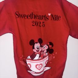 Disney Sweetheart Nite 2025 zip up sweater