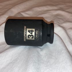Mix Power 1/2 Inch Deep Inpact Socket 