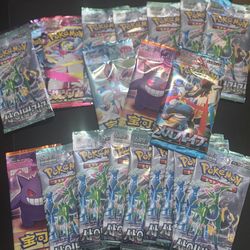 Pokemon Chinese booster packs