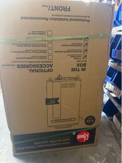 Tankless water heater
