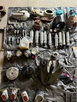 Harley Davidson Chopper Motorcycle Parts