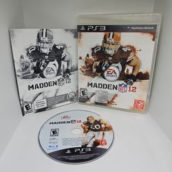 Madden NFL 12 - (PS3, PlayStation 3, 2011)