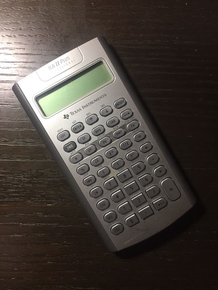 Texas Instrument - BA II Plus Professional Financial Calculator