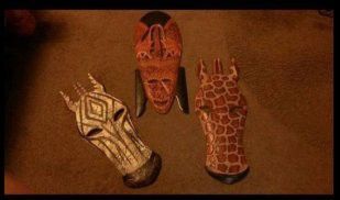 Home decor it comes with two zebras. #4 pc.