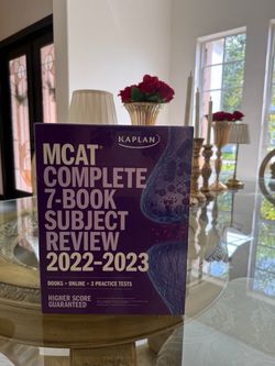2022-2023 MCAT PREP BOOKS