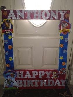 Party picture frames