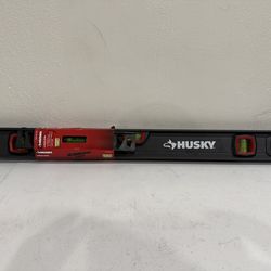 Husky 2pk 9in. Torpedo and 24in. Aluminum Level