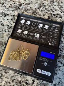 14k gold rope chain