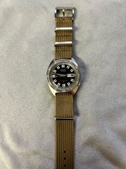 Rare  Blue Chevron June 1968 Seiko 6106 8100 Automatic Diver Dial Proof/Proof