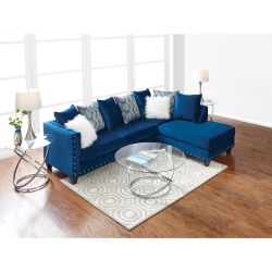 Chaise Style Couch With Pillows 