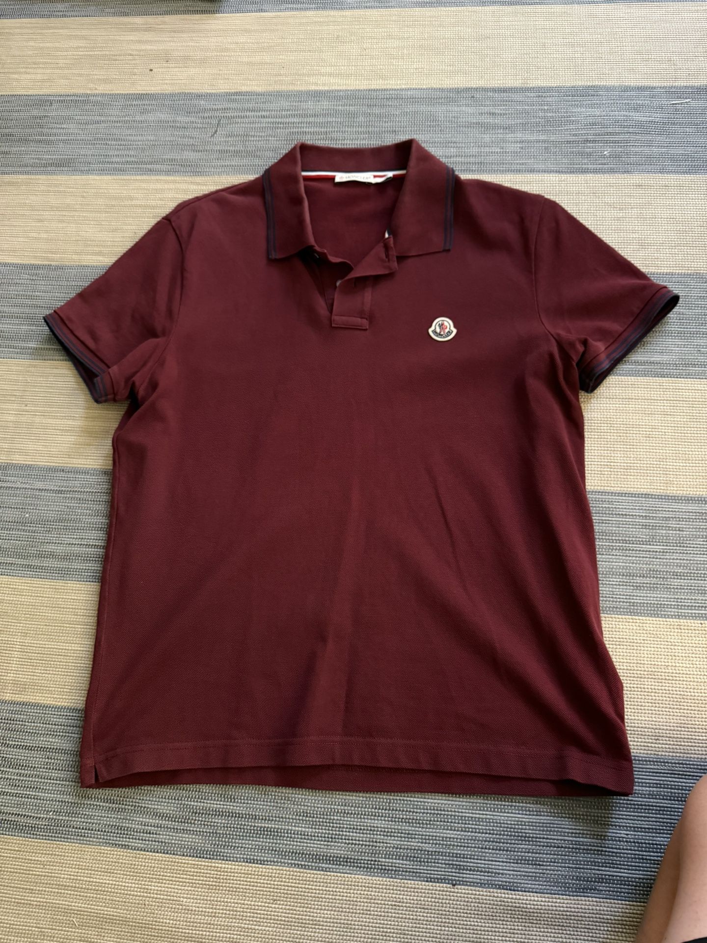 3x Mens Moncler Polo - Medium