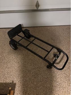 2-in-1 Convertible Steel Hand Truck & Dolly – Heavy Duty Moving Cart