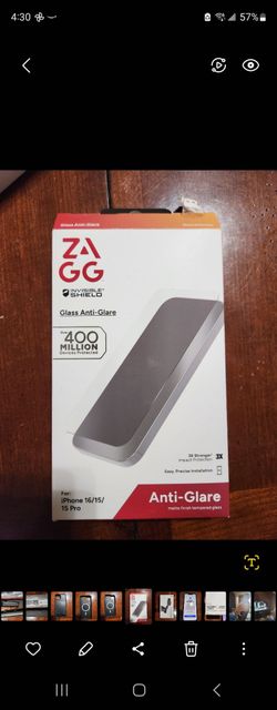 ZAGG InvisibleShield Anti-Glare Glass Screen Protector for