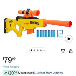 Nerf Fortnite BASR-L Bolt Action Rifle 