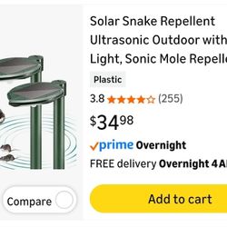 Solor ultrasonic pest repellent 