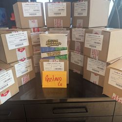 Ascended Heroes tech sticker Display case