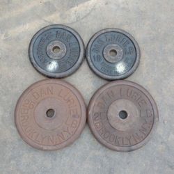 Dan Lurie Vintage Weights 70lbs 1in Hole 