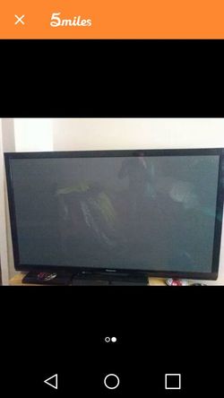 55in panasonic flatscreen