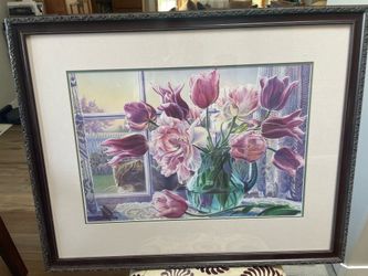 Beautiful tulip print
