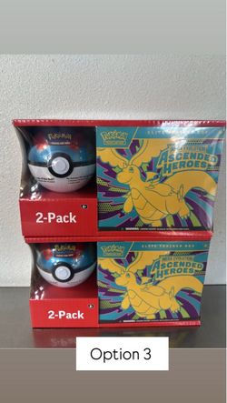 Ascended heroes Etb and pokeball combo