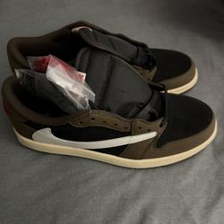 Brand New Sz 11 Travis Scott Mocha Low R3PS