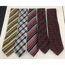 Lot Of 5 Different Croft & Barrow Men’s Neck Ties