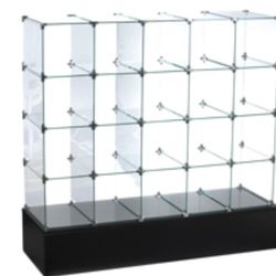 Glass Cube Display 