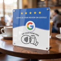 Google Review Tap Card