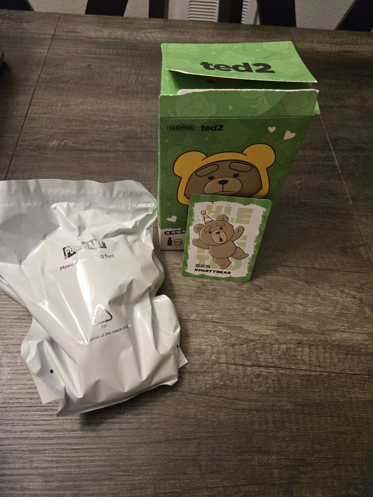 PARTY BEAR - Ted 2 Teddy Bear Action Series Confirmed Plush Figure