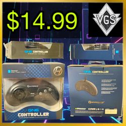 Hyperkin GN6 Controller – Sega Genesis (Model 1 / 2 / 3) – Modern Reissue