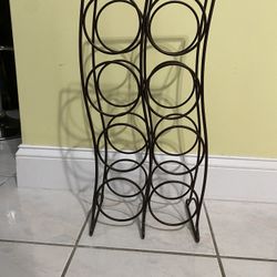 Small Metal Wine Rack