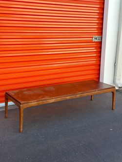 Vintage MCM lane coffee table